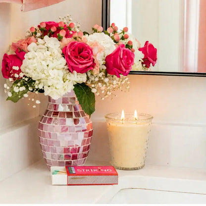 Sweet Grace Hobnail Candle