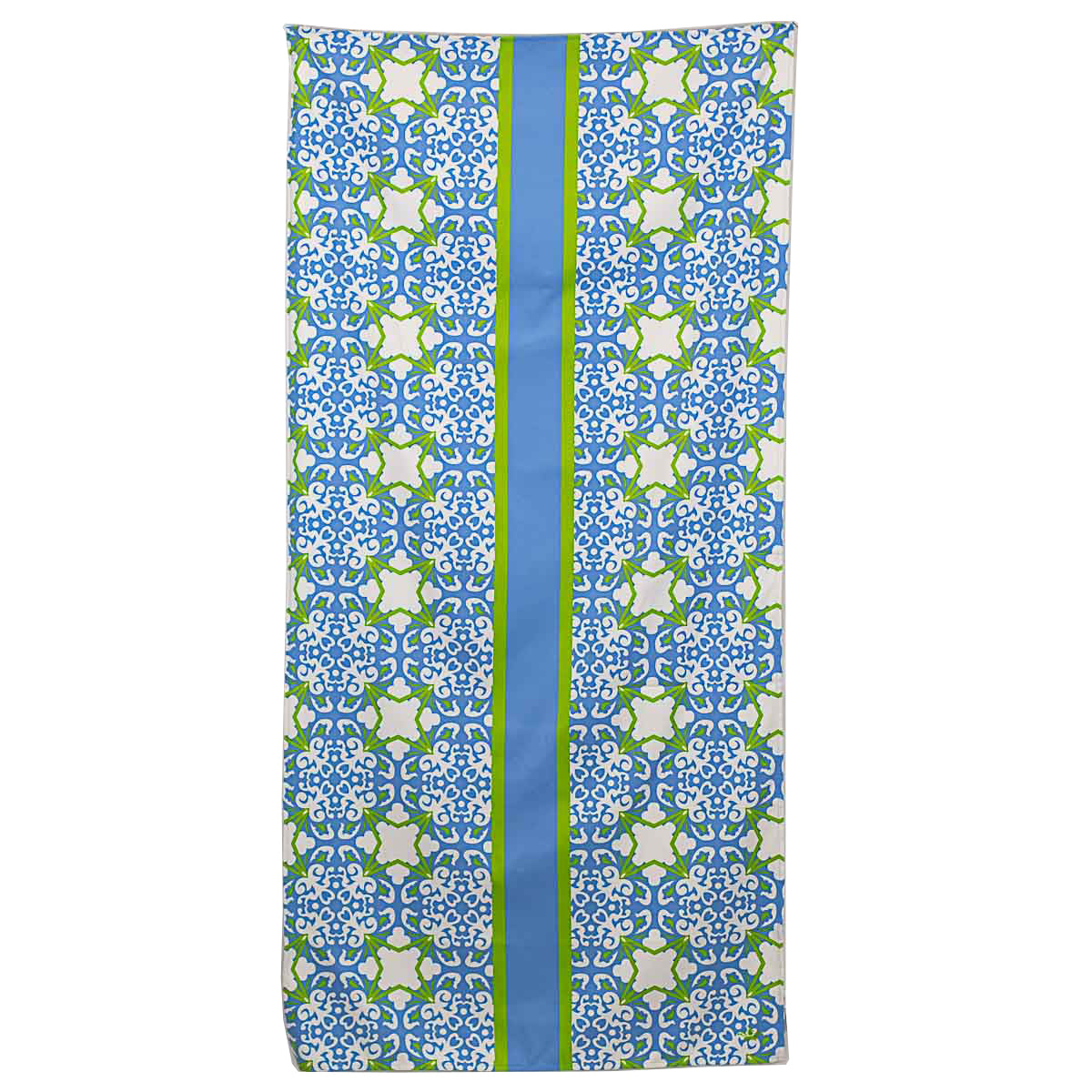 Palace Tile Beach Towel in Palace/Lime