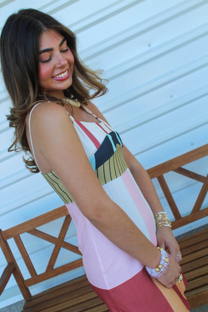 Retro Remix Mini Dress