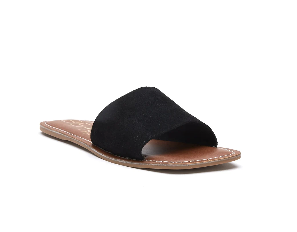 Bali Sandal-Black Suede