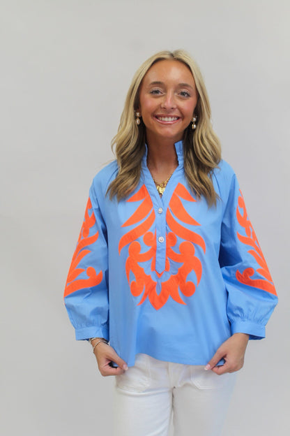 Electric Bloom Top