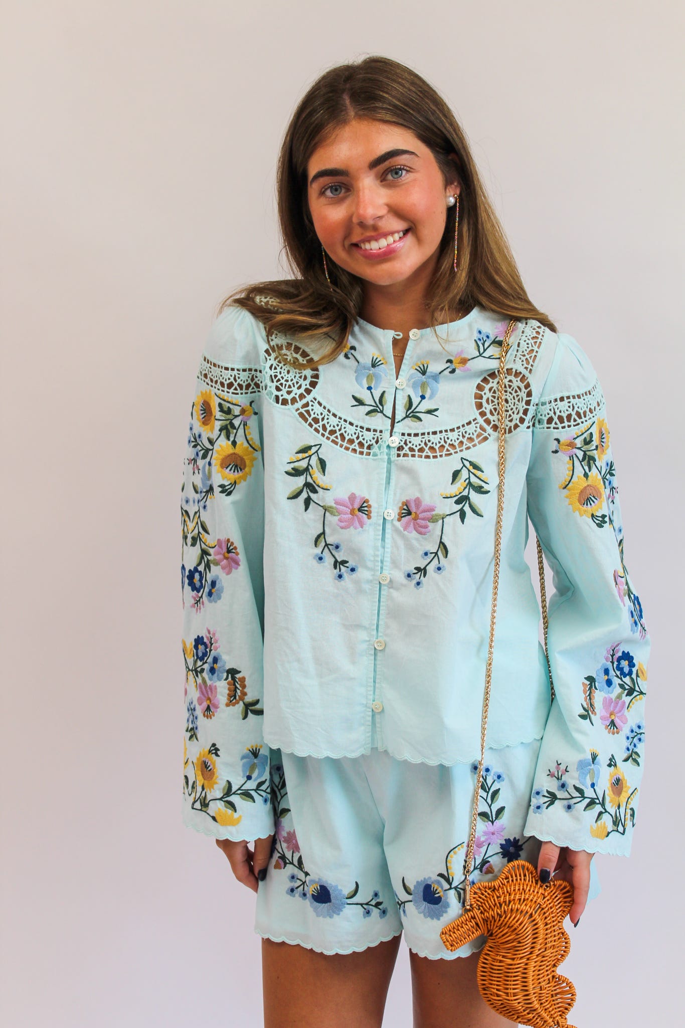 Maggie Reid Button Down Top