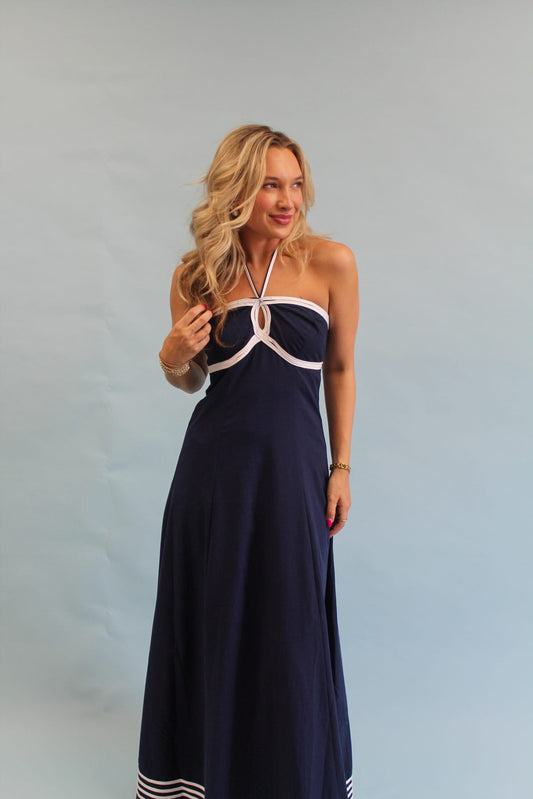 Saltwater Breeze Maxi Dress