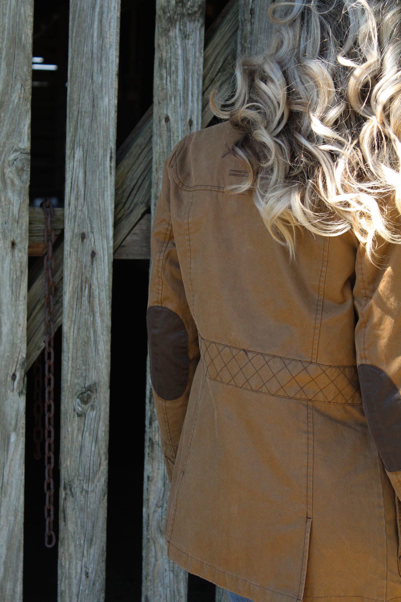 Hayes Safari Jacket- Tan