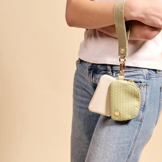 Dynamic Duo Pouch Luxe Wristlet