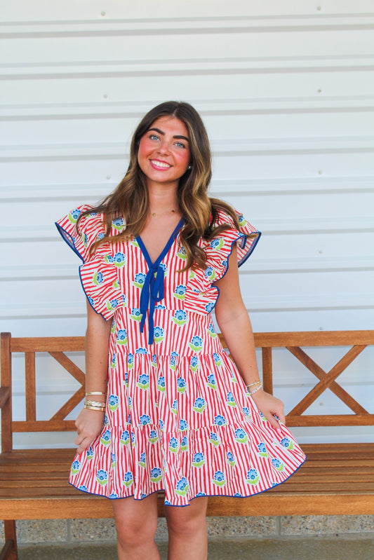 The 4th in Nantucket Mini Dress
