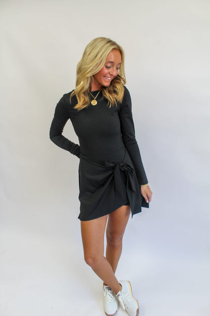 Olivia Wrap Skort Dress
