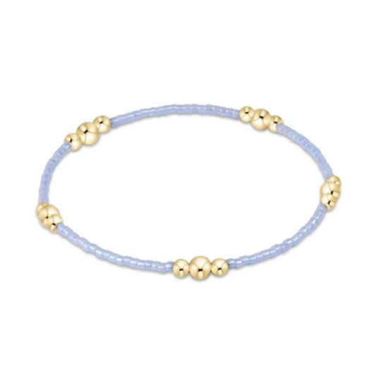 Hope Purpose Gold Bracelet- Ocean Mist