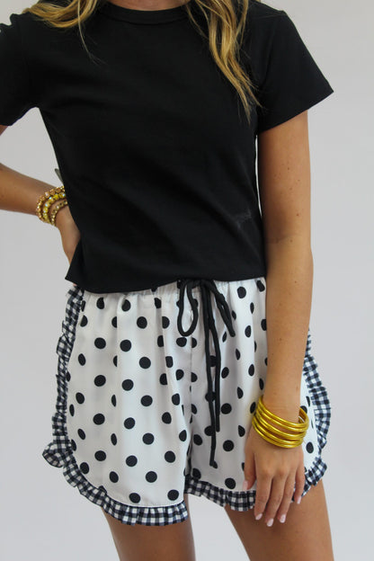 Sweet Caroline Polka Dot Shorts