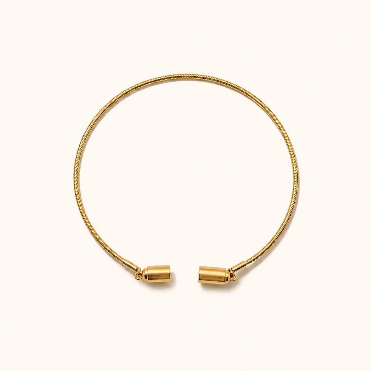 Magna Snake Bracelet Gold