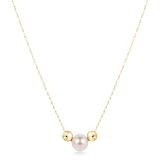 Egirl 14" Necklace Gold - Purpose Pearl