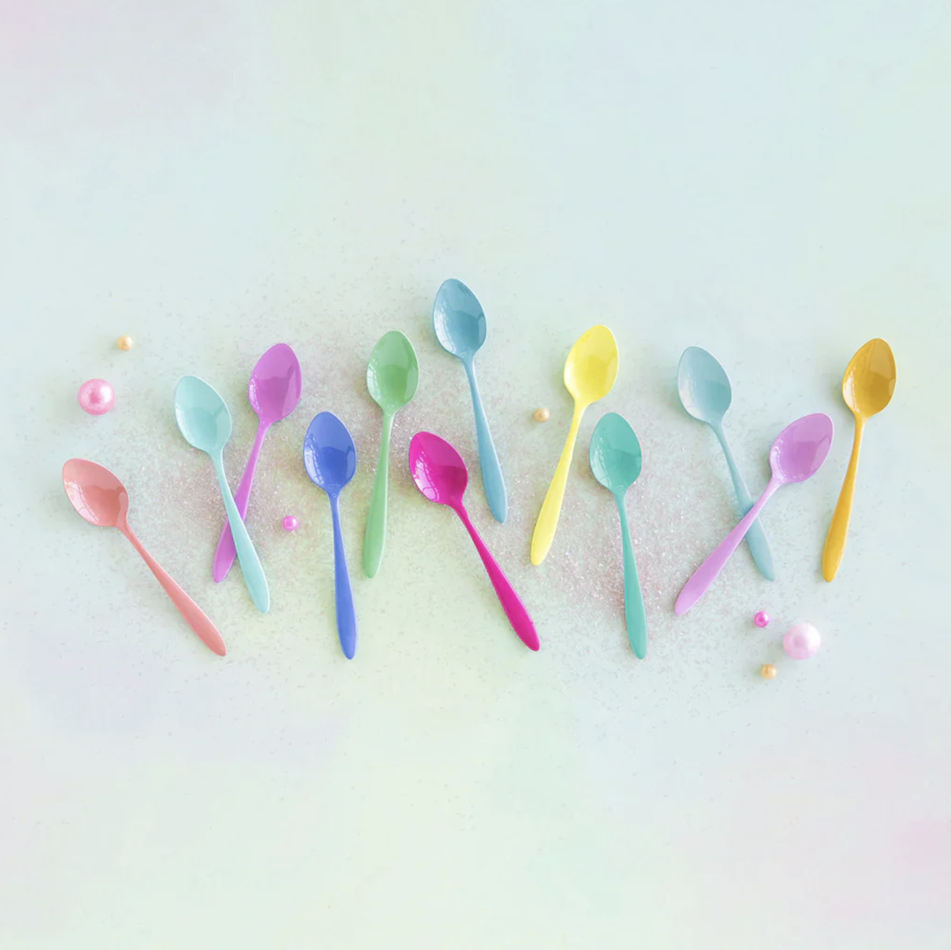 Sugar Sweet Spoon Enameled Stainless