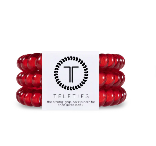 Scarlet Red Small Teleties