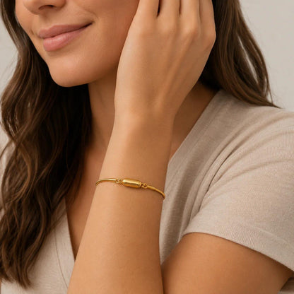 Magna Snake Bracelet Gold