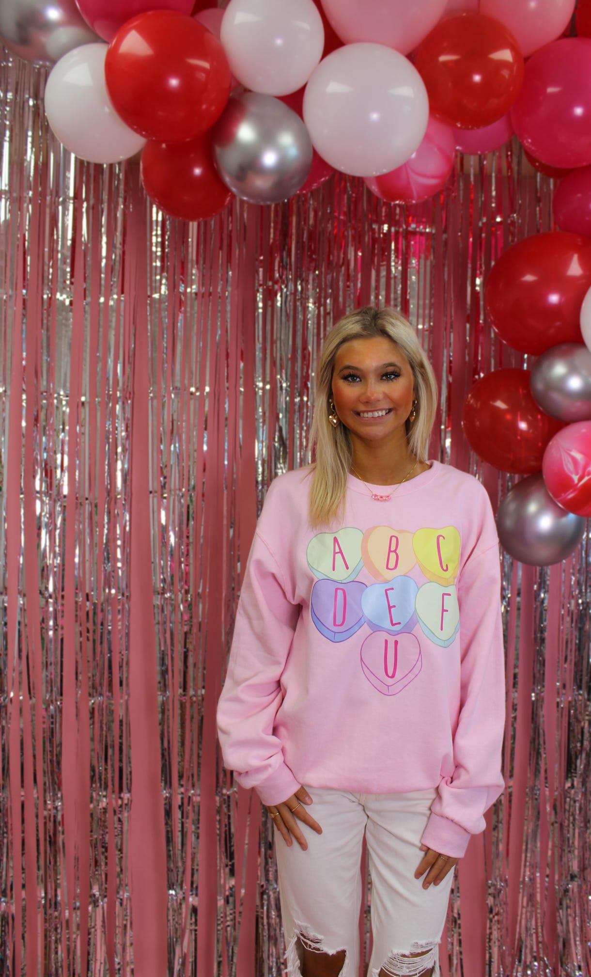 Conversation Hearts Sweatshirt