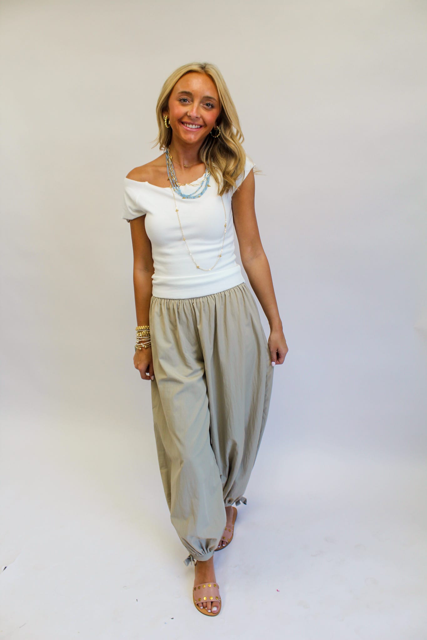 Beachwalk Flowy Ankle Tie Everyday Pants
