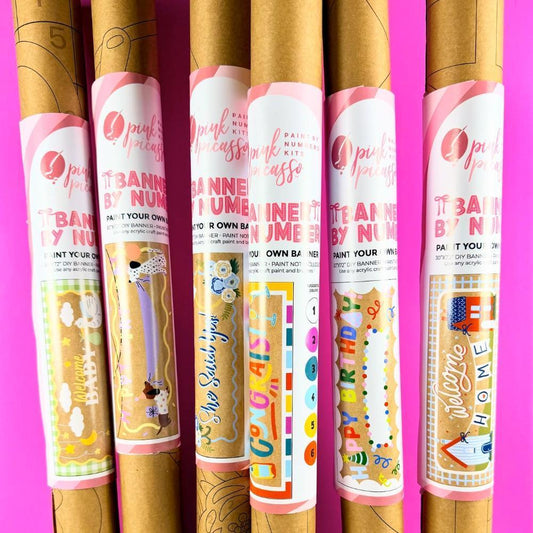 Paint By Number Banners