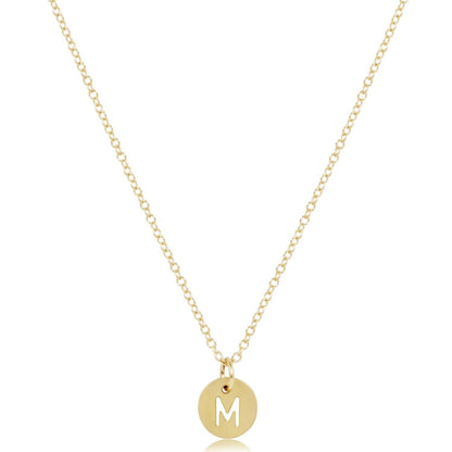 Respect Small Disc - Necklace