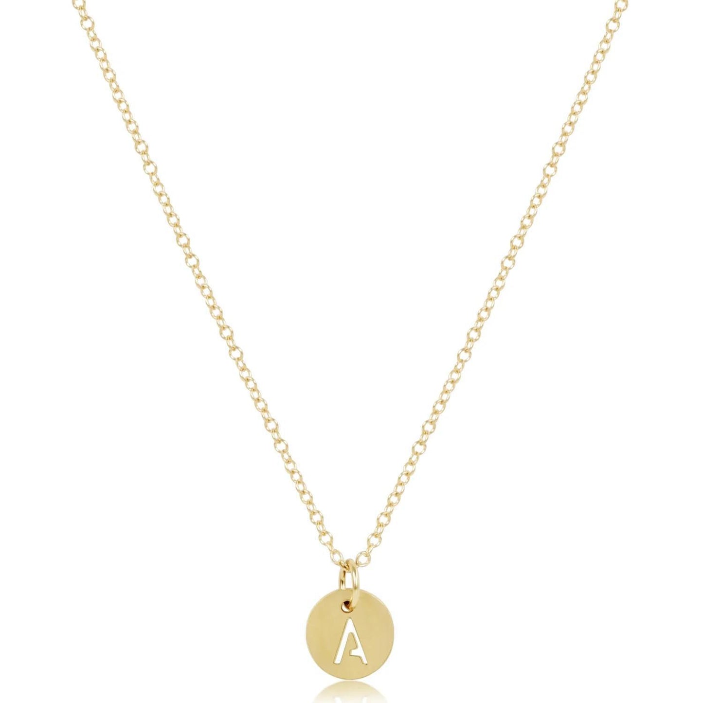 Respect Small Disc - Necklace