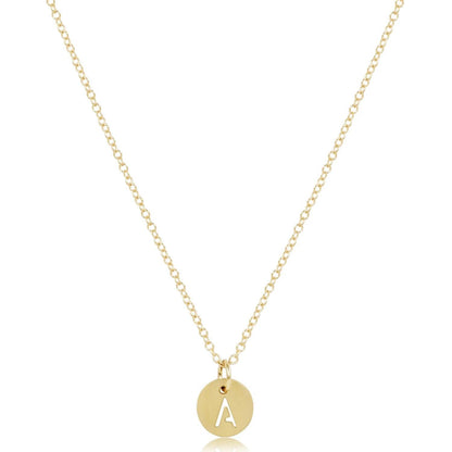 Respect Small Disc - Necklace