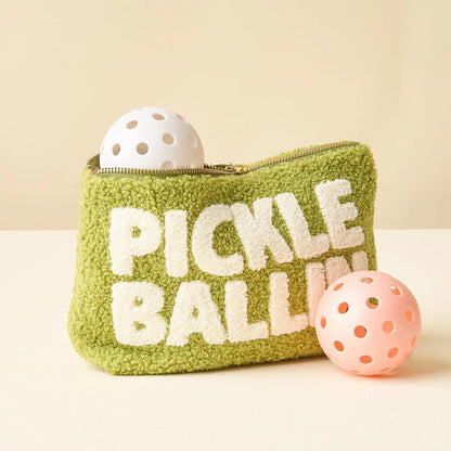 Teddy Pouch-Pickleballin'