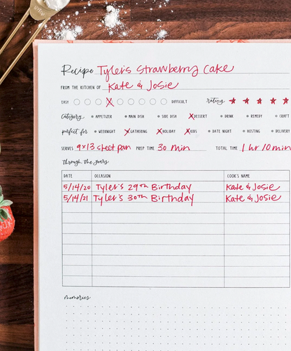 Strawberry Heirloom Recipe Book
