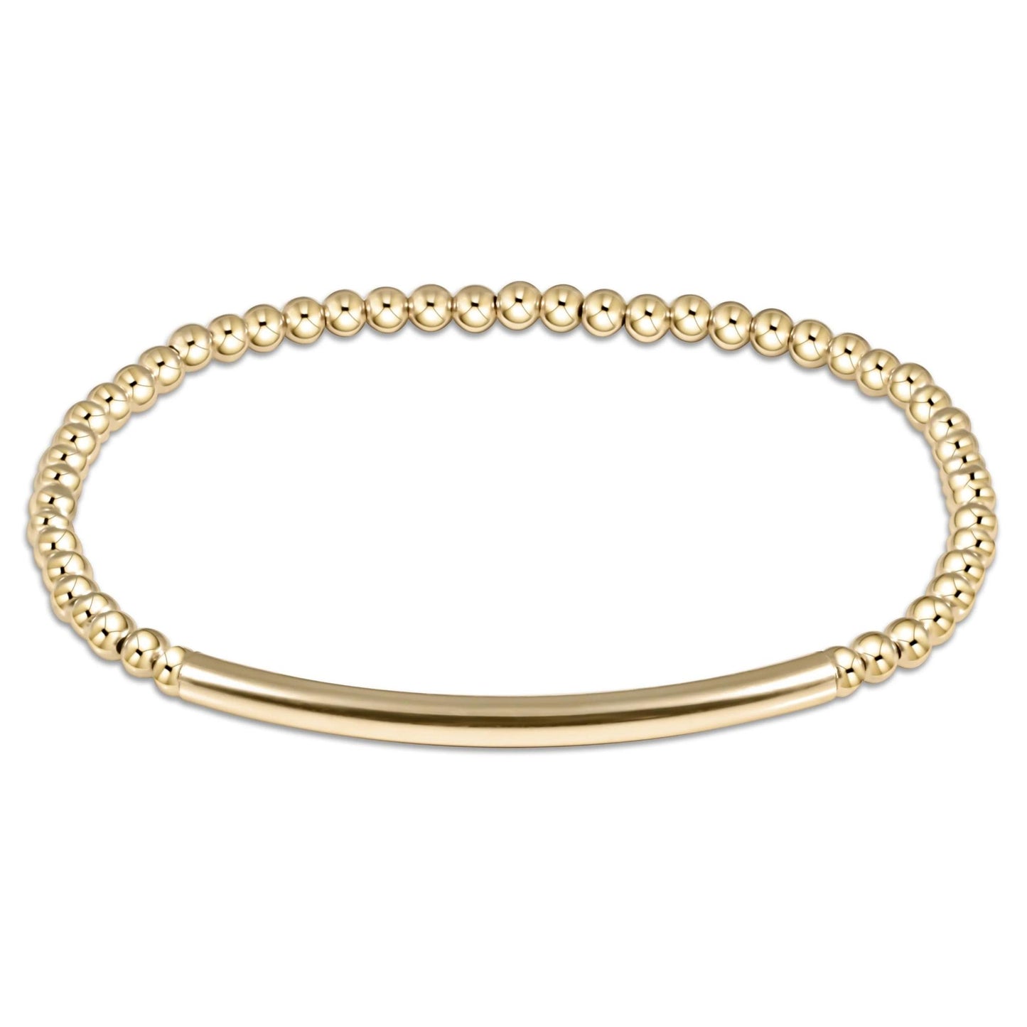 Bliss Bar Smooth Mixed Metal 3mm Bracelet