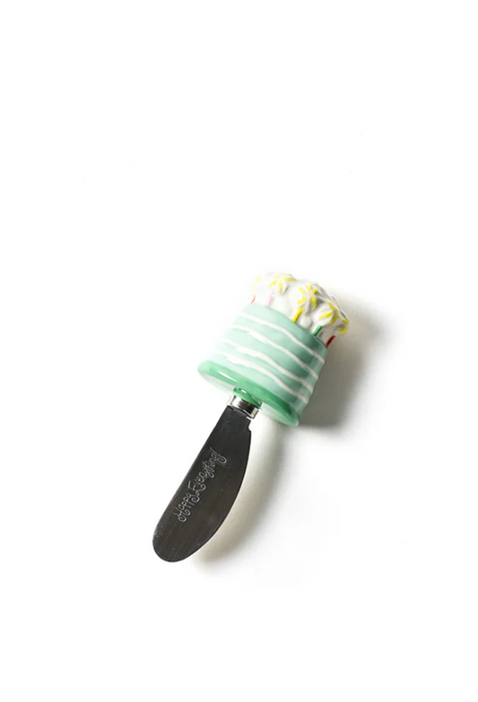 Happy Everything Sparkle Cake Embellishment Appetizer Spreader