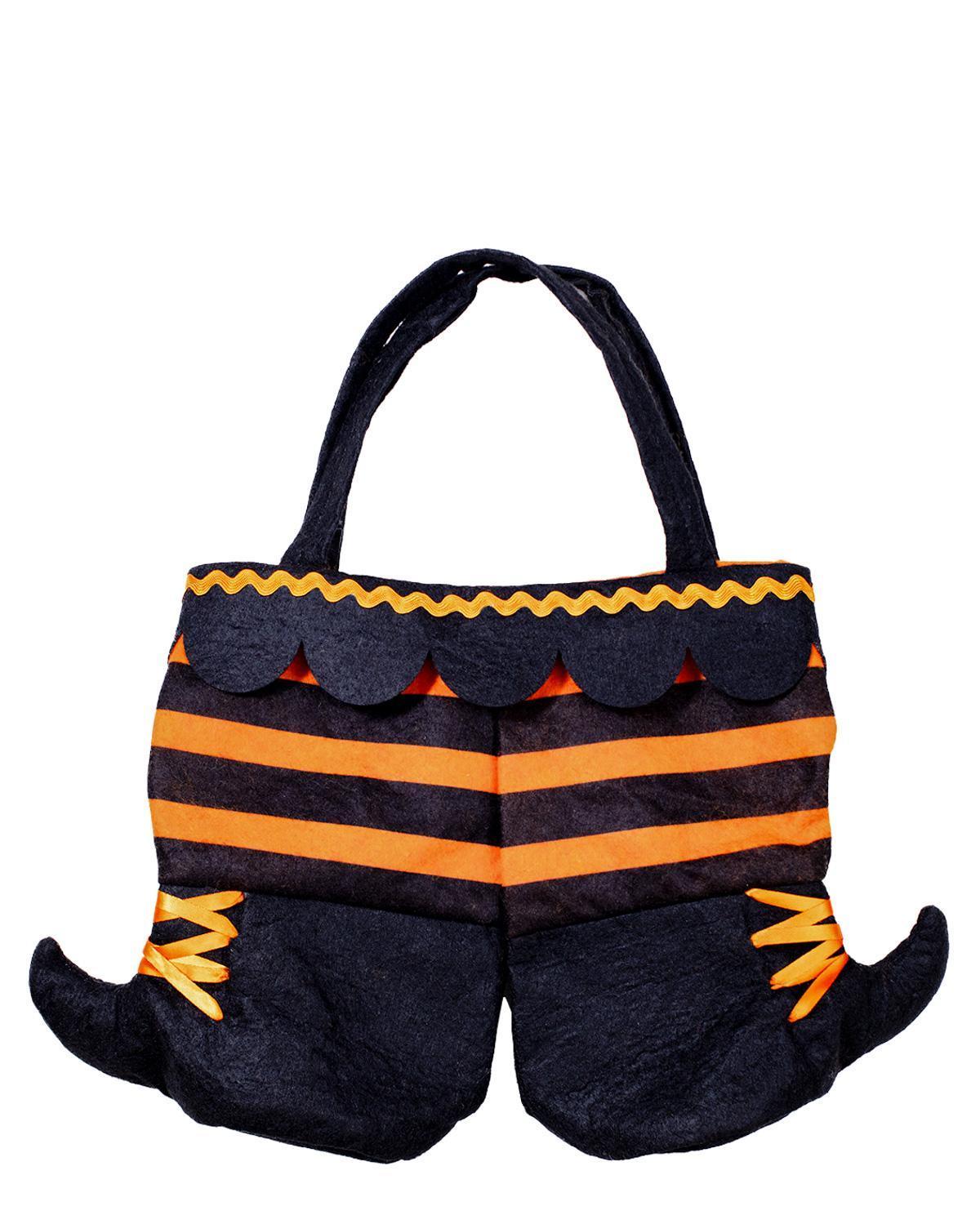 Witch Boots Wine Tote Bag