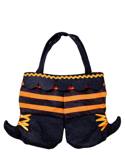 Witch Boots Wine Tote Bag