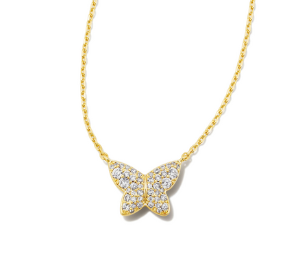 LILLIA CRYSTAL PENDANT NECKLACE