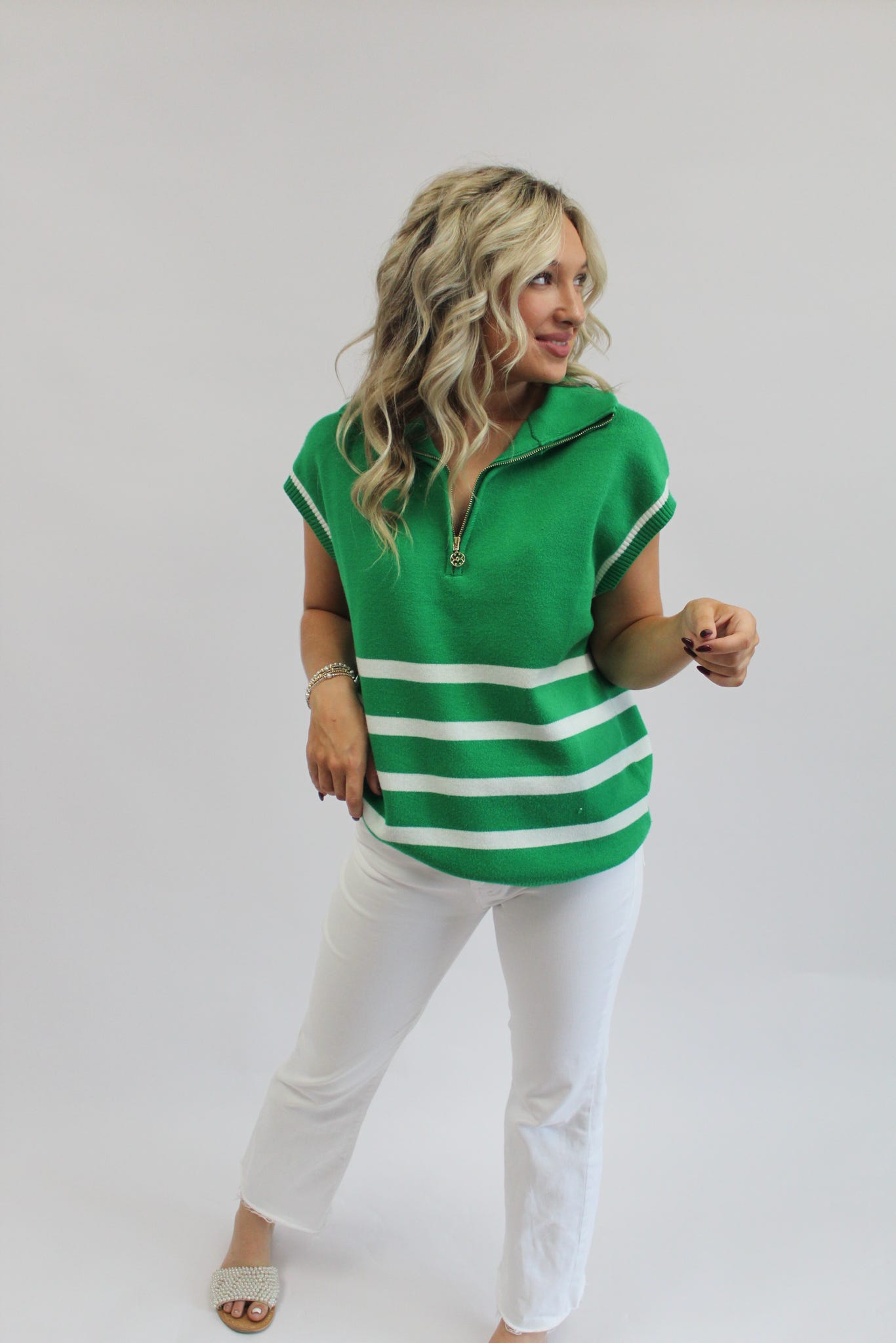 Celia Striped Sweater