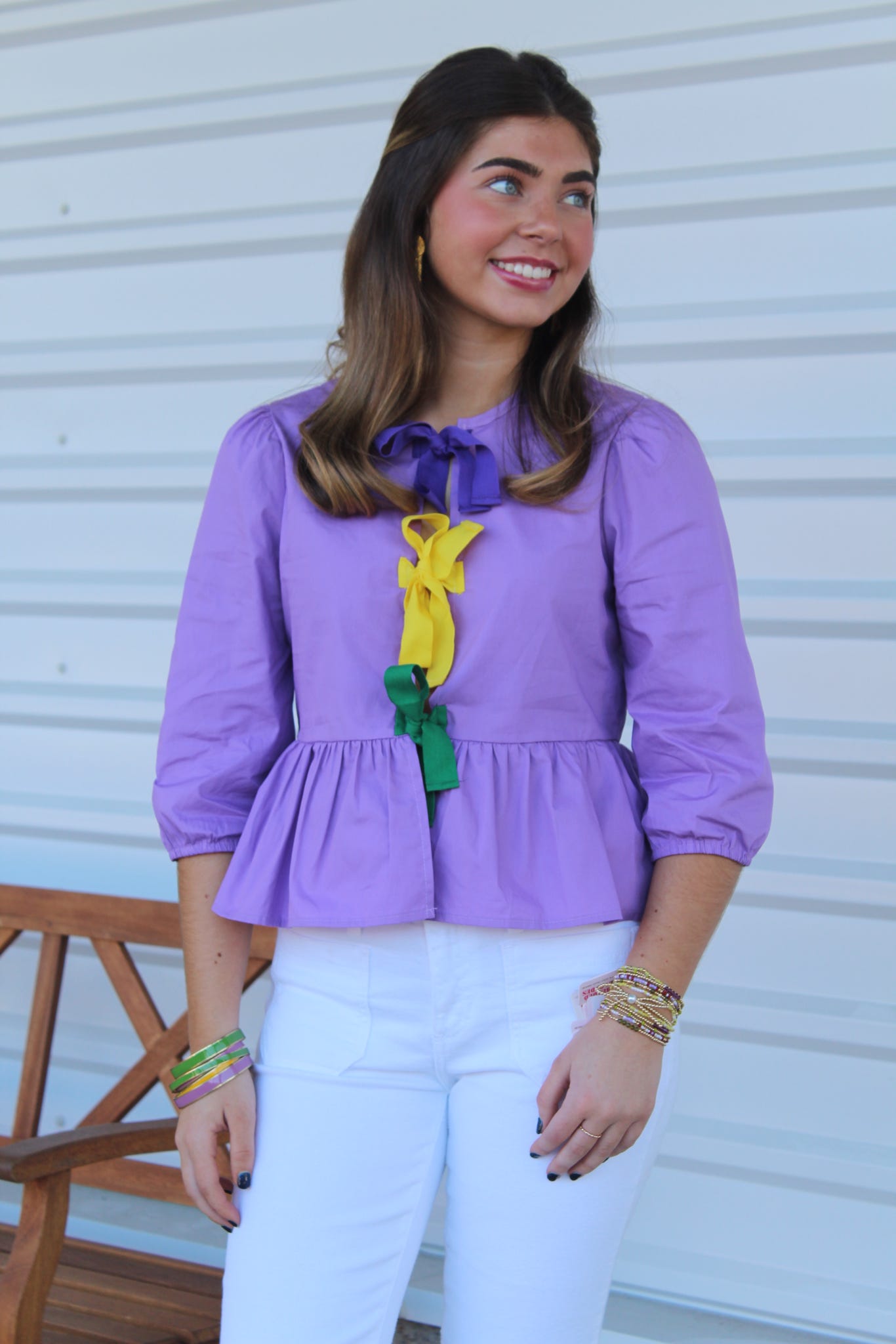 Beads and Bubbly Blouse