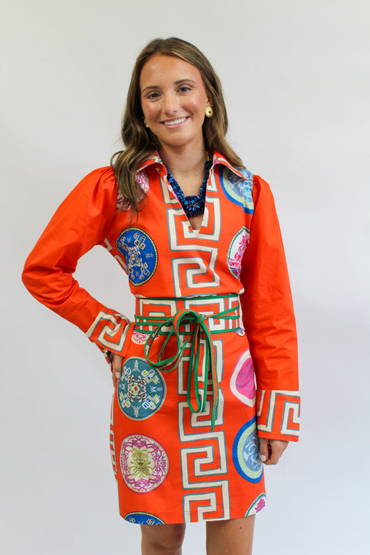 Greek Revival© Lana Shirt Dress Short by House of MBR