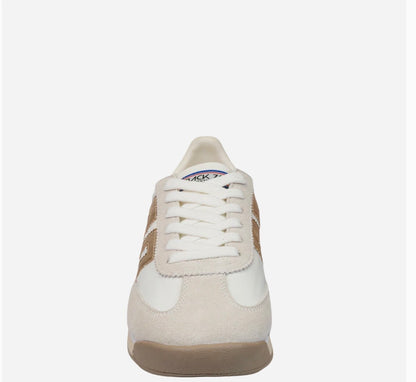 Barkley Jogger in Metallic Gold Sneakers
