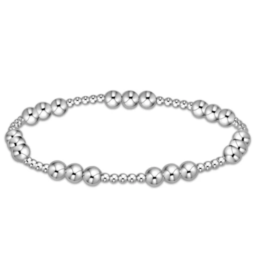 enewton Extends - Classic Joy Pattern 5mm Bead Bracelet - Sterling