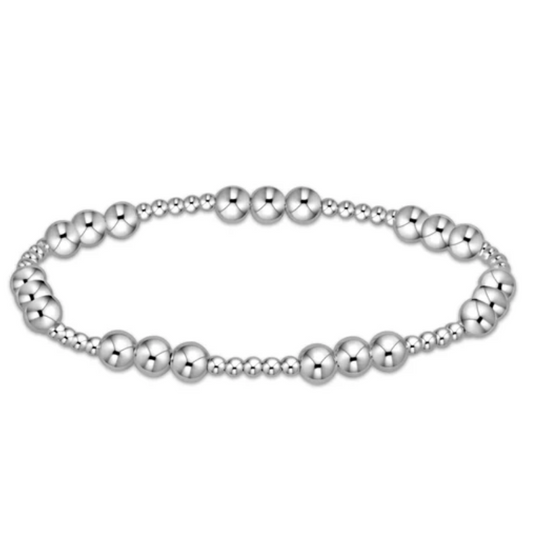 enewton Extends - Classic Joy Pattern 5mm Bead Bracelet - Sterling