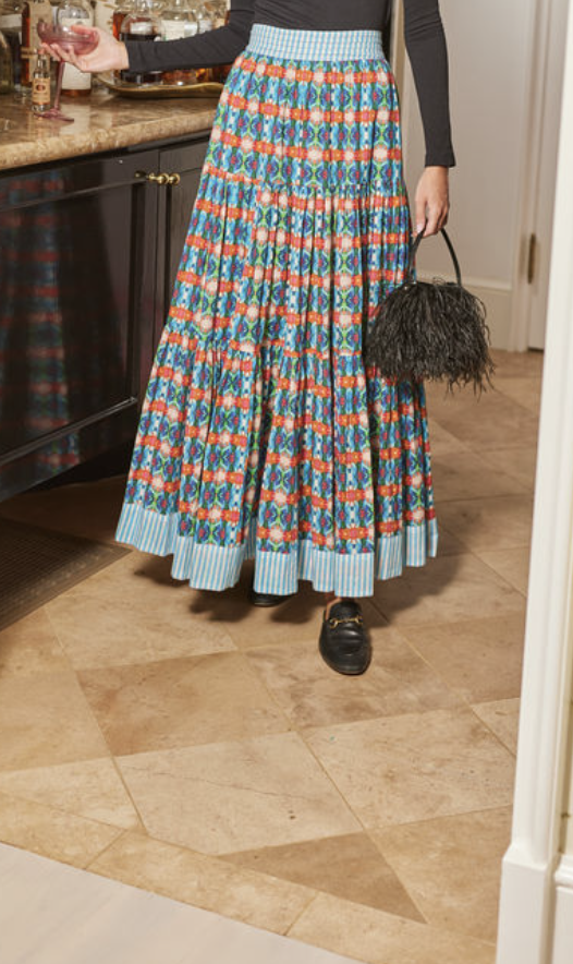 Triple Tiered Maxi Skirt