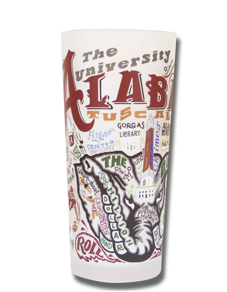 University Of Alabama Glass