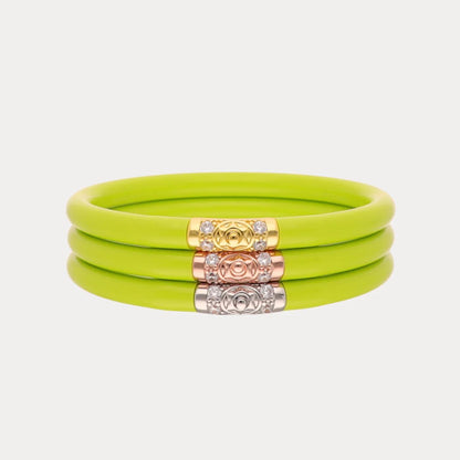 Three Kings All Weather Bangle - Wasabi