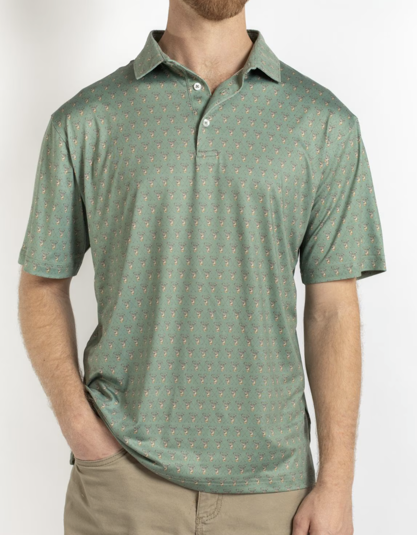Men's Bow Hunting Performance Polo