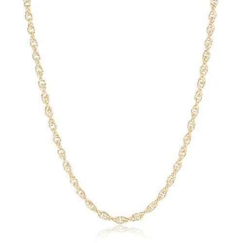 17" Choker Rope Chain - Gold