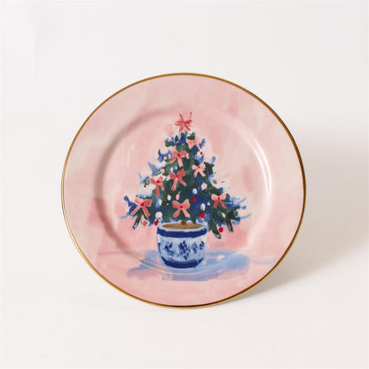 Plate - Blush Berry Bough