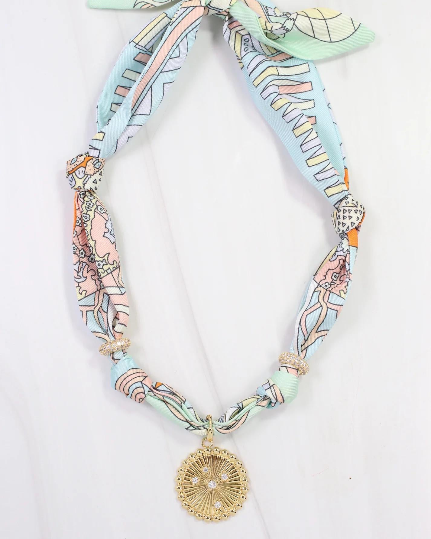 Shannon Scarf Charm Necklace