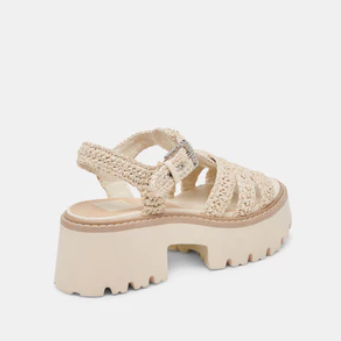 Latice Oatmeal Sandal