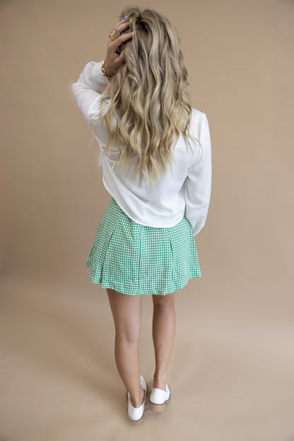 Pretty Pleat Skort