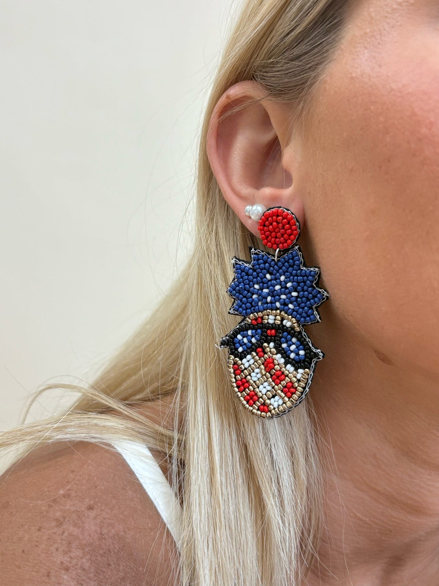 PATRIOTIC FASHION EARRINGS