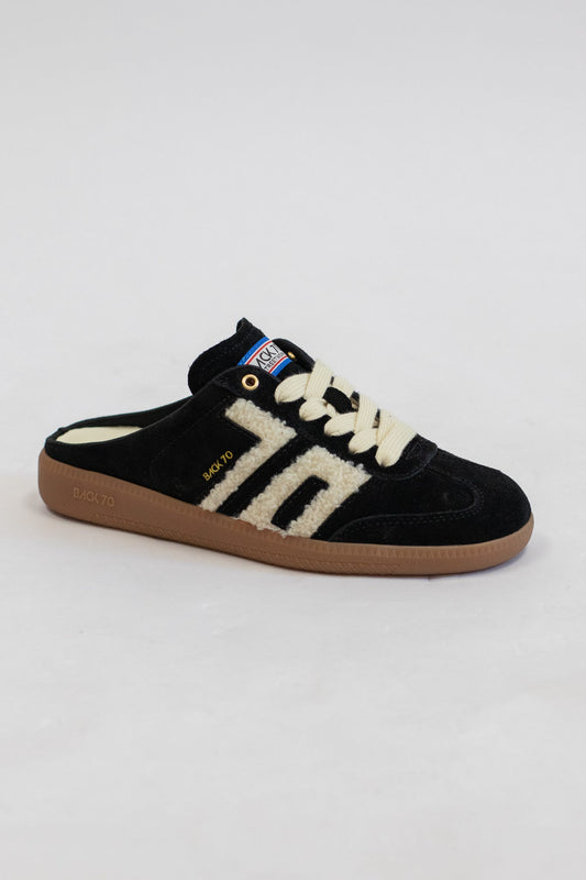 EASTER in BLACK Backless Sneakers