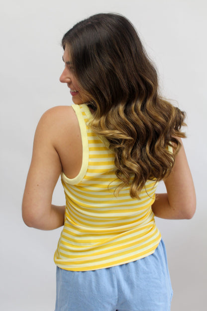 Sun Kissed Stripe Tank Top
