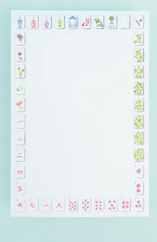 Mahjong Small Notepad
